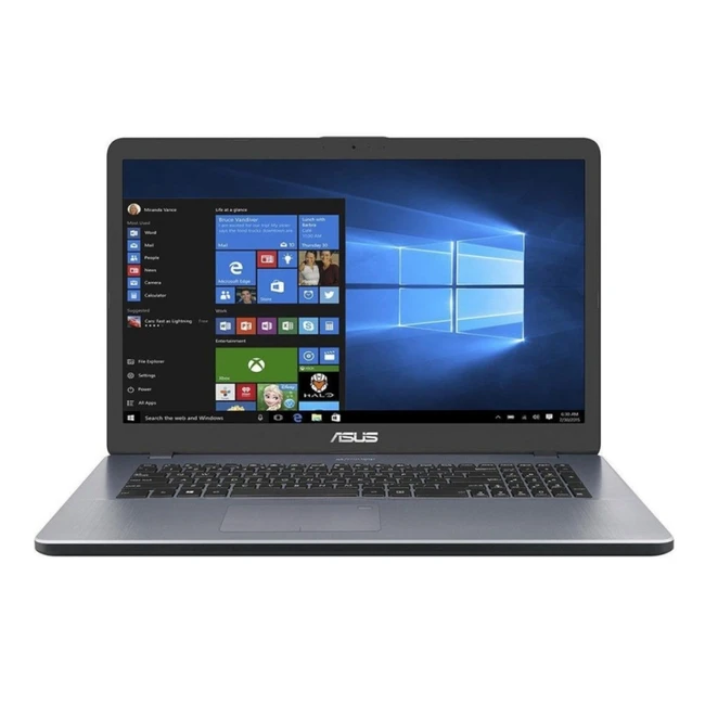 Ноутбук Asus X705MA 90NB0IF2-M00720 (17.3 ", HD+ 1600х900 (16:9), Celeron, 4 Гб, Intel UHD Graphics, Linux)
