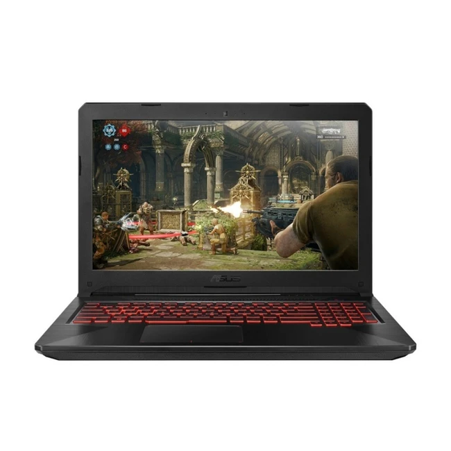 Ноутбук Asus FX504GE-E4574T 90NR00I3-M09860 (15.6 ", FHD 1920x1080 (16:9), Core i5, 8 Гб, HDD, nVidia GeForce GTX 1050 Ti)