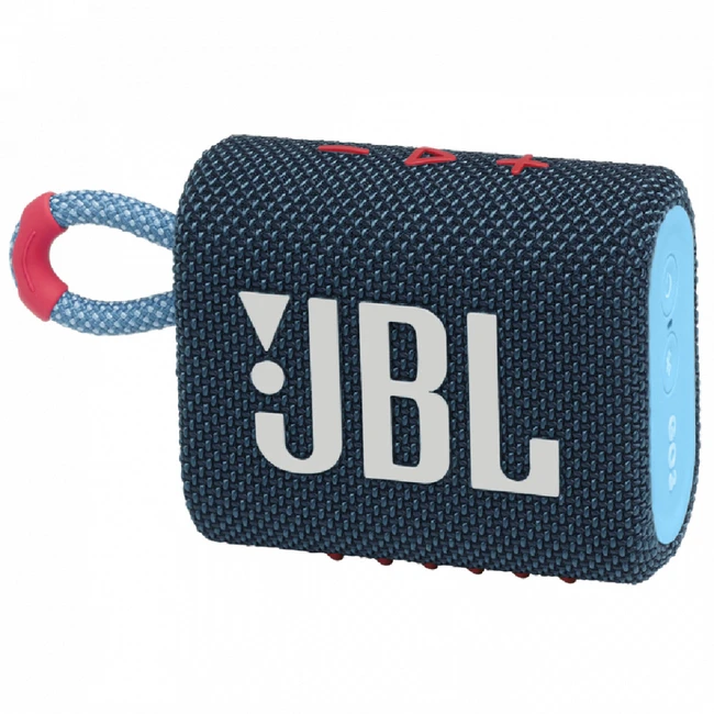 Портативная колонка JBL GO3 Blue-Pink JBLGO3BLUP (Синий)