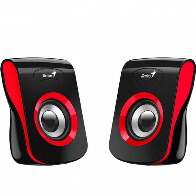 Компьютерные колонки Genius SP-Q180 Red 31730026401 (Красный)