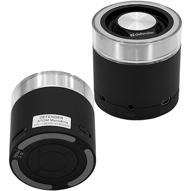 Портативная колонка Defender 65542 (Черный)