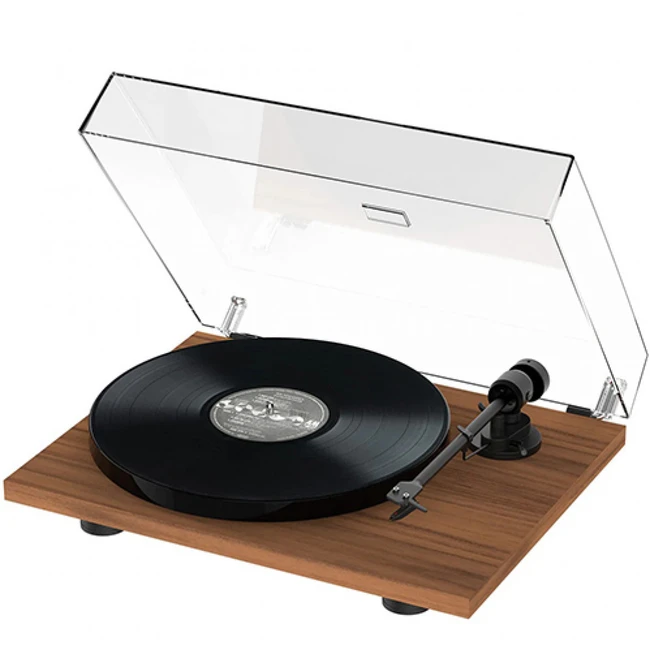 Виниловый проигрыватель Pro-Ject E1 Walnut OM5e