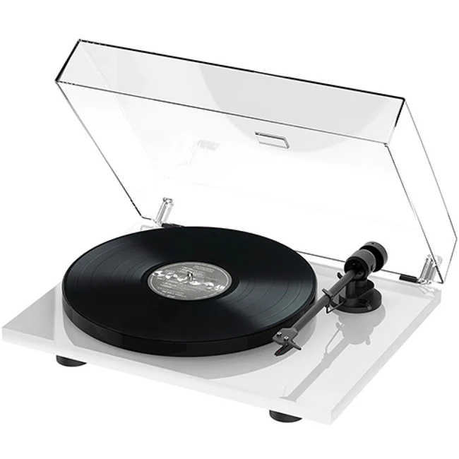 Виниловый проигрыватель Pro-Ject E1 White OM5e