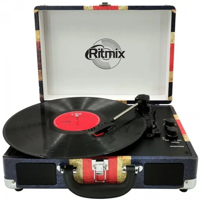 Виниловый проигрыватель Ritmix LP-120B UK FLAG