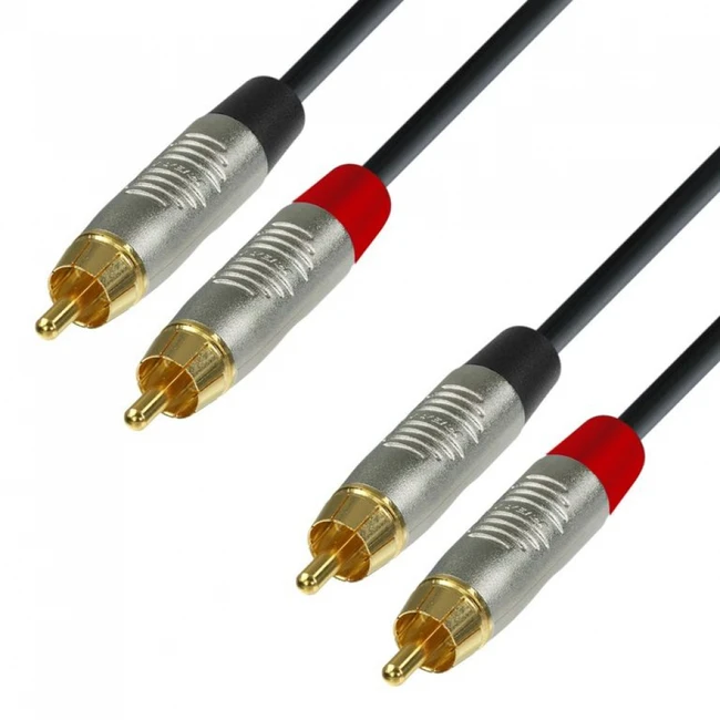Кабель интерфейсный Adam Hall K4 TCC 0150 K4TCC0150 RCA x2 - RCA x2