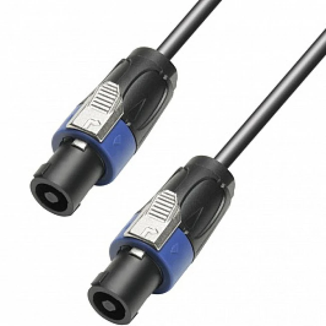 Кабель интерфейсный Adam Hall K4 S425 SS 1500 K4S425SS1500 (Speakon 4-pole - Speakon 4-pole)