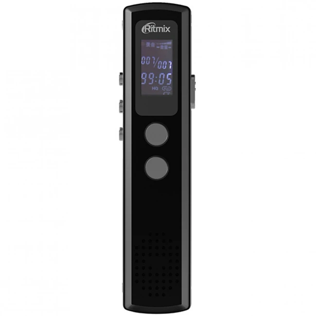 Аксессуар для аудиотехники Ritmix Диктофон RR-120 4Gb Black