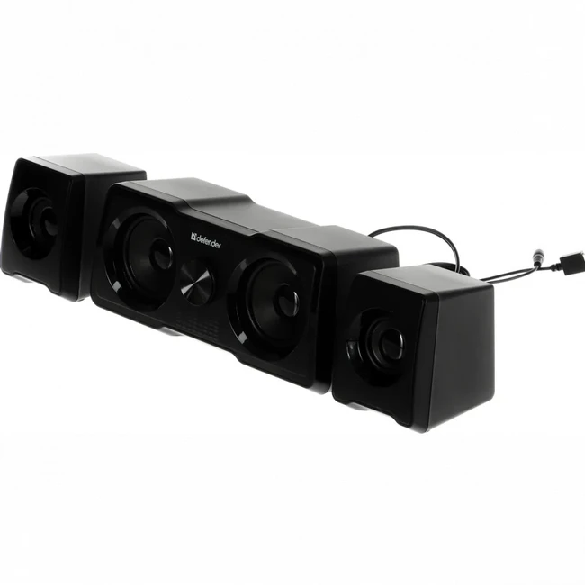 Компьютерные колонки Defender Soundwall 2.1 65214 (Черный)
