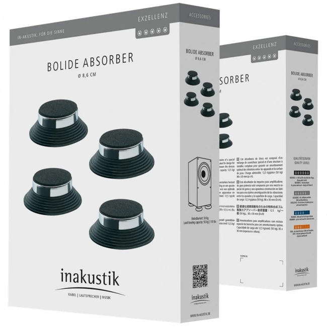 Аксессуар для аудиотехники inakustik Excellence Bolide Absorbers EAN:4001985550005