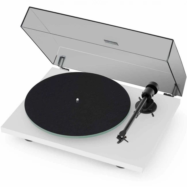 Виниловый проигрыватель Pro-Ject T1 OM5e белый EAN:9120097820020