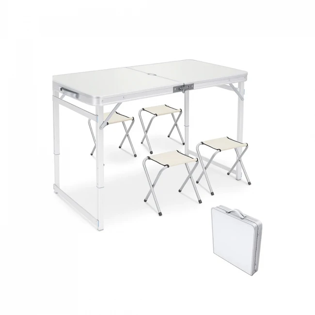 XG Стол с 4 стульями внутри XG Aurora garden AL-025