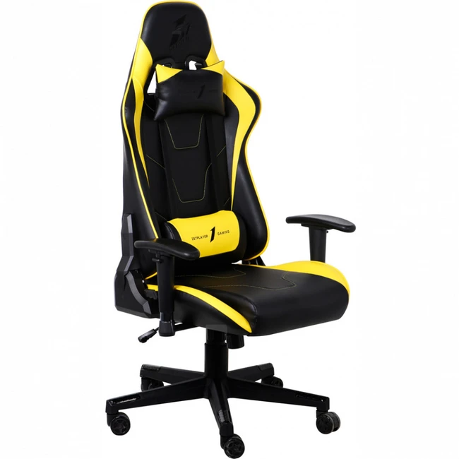Компьютерный стул 1STPLAYER FK2 Black/Yellow