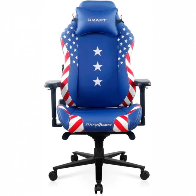Компьютерный стул DXRacer Craft 001 H1 Configuration America Edition CRA-002-BW-H1-C8