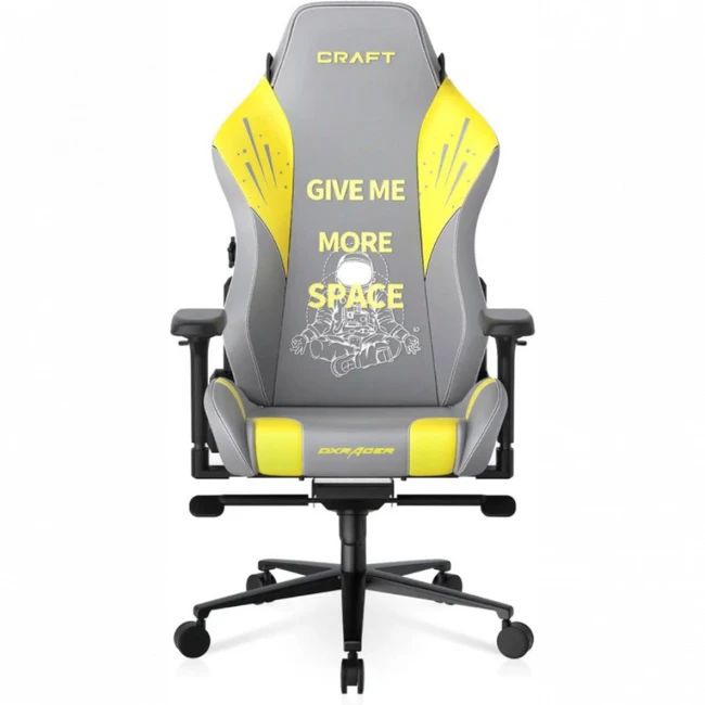 Компьютерный стул DXRacer Craft H1 Configuration Give Me More Space CRA-003-GY-H1-C6