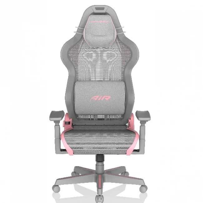 Компьютерный стул DXRacer Air Pro Pink-Gray AIR-R3S-GP.G-E2