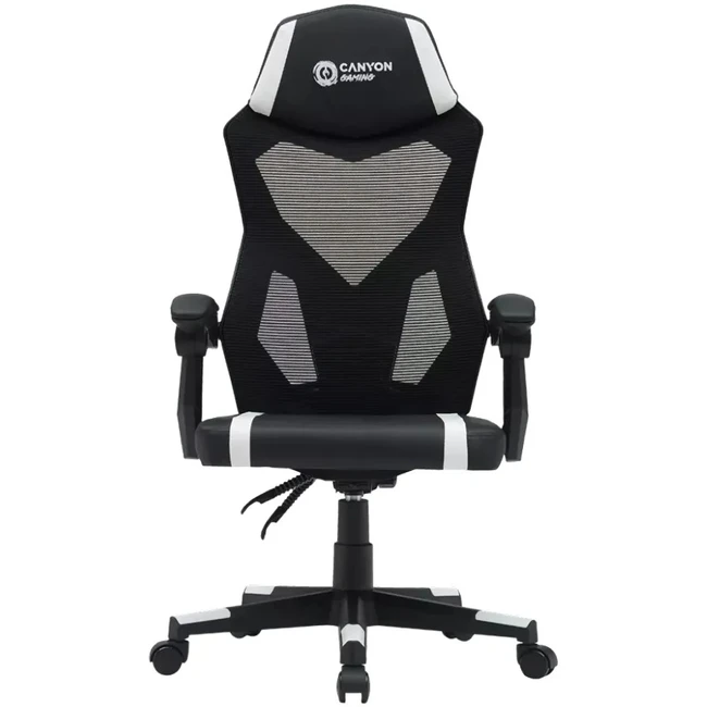 Компьютерное кресло Canyon CNE-MCH01W Black-White