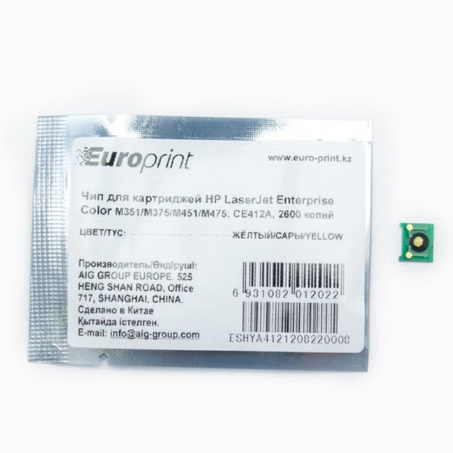 Опция для печатной техники Europrint HP CE412A CE412A# Чип