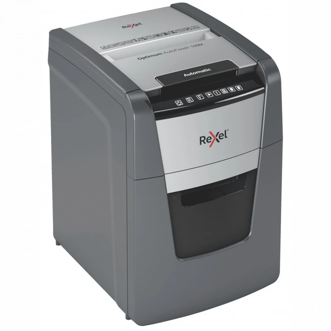 Шредер REXEL Optimum AutoFeed 100M 2020100MEU (P5 (частицы 2×15))
