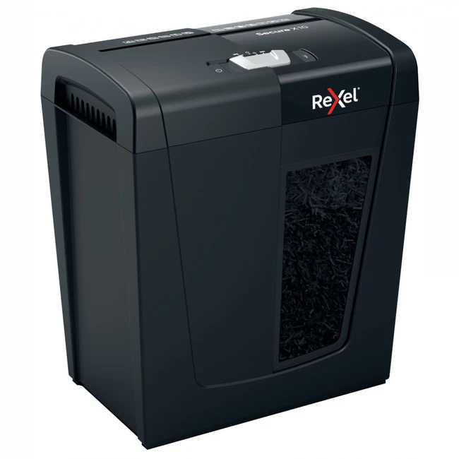 Шредер REXEL Secure X10 EU 2020124EU (P4 (частицы 4×38))