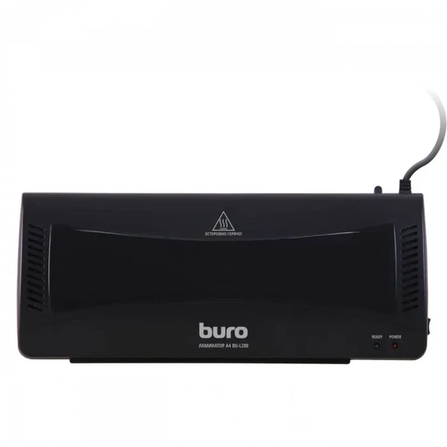 Ламинатор Buro Ламинатор BU-L280 черный A4 (80-125мкм) 25см/мин