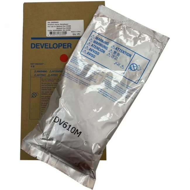 Опция для печатной техники CET Девелопер DV-610M для Bizhub PRO C5500/C5501/C6000 Magenta DGP0665 (Девелопер)