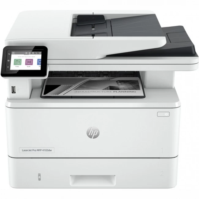 МФУ HP LaserJet Pro 4103dw 2Z627A#B19 (А4, Лазерный, Монохромный (Ч/Б))