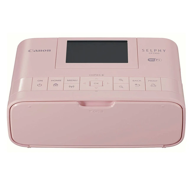 Принтер Canon SELPHY CP1300 PINK 2236C011 (A6, Термосублимационный, Цветной)