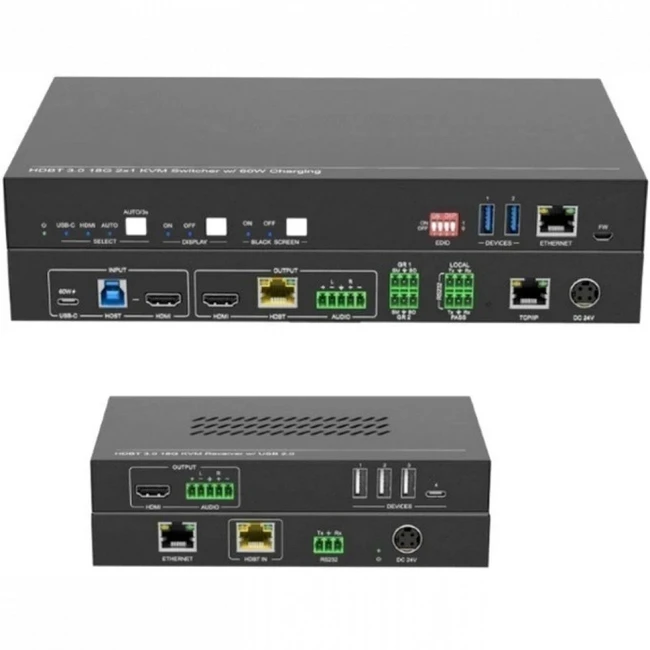Опция для конференц-оборудования Digis Презентационный коммутатор SS-KVM21-2