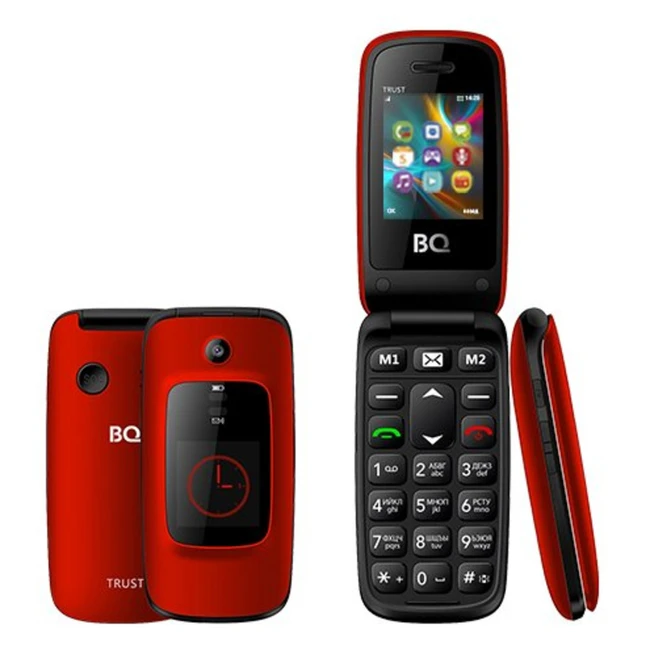 Аналоговый телефон TeXet TM-B216 Red TM-B216 цвет кр