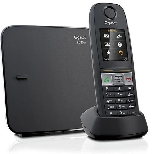 Аналоговый телефон Gigaset E630A Black S30852-H2523-S301