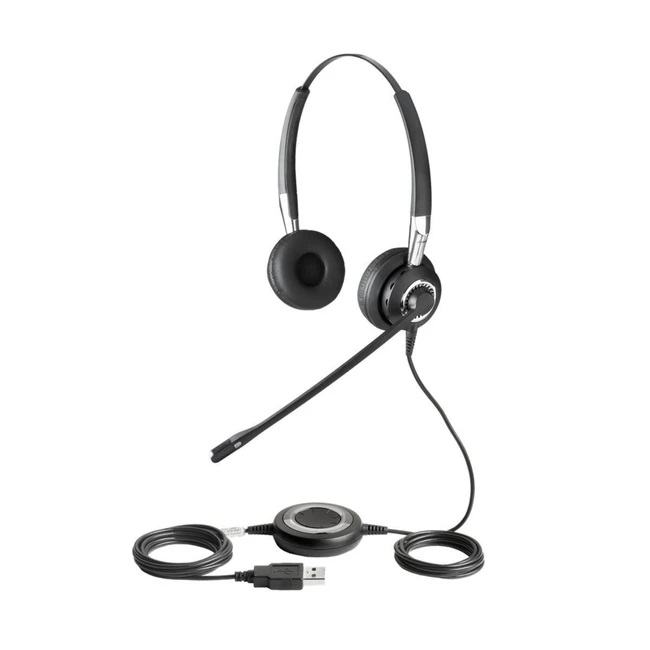 Аксессуар для телефона Jabra BIZ 2400 II Duo USB Lync с Bluetooth 2499-823-209