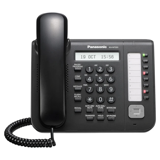 IP Телефон Panasonic KX-NT551RU-B