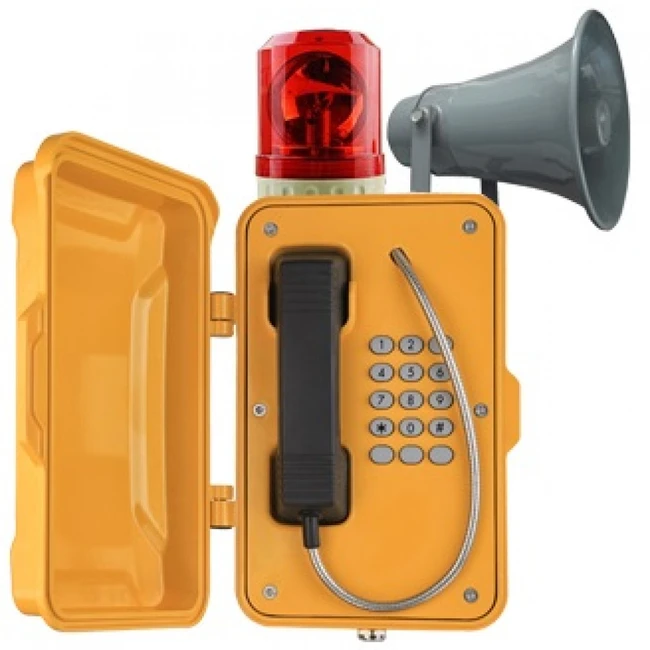 IP Телефон J&R Technology Всепогодный вандалозащищенный промышленный SIP-телефон JR101-FK-Y-HB-SIP