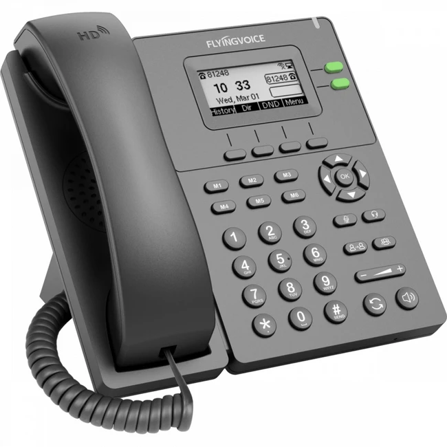 IP Телефон Flyingvoice P20P черный