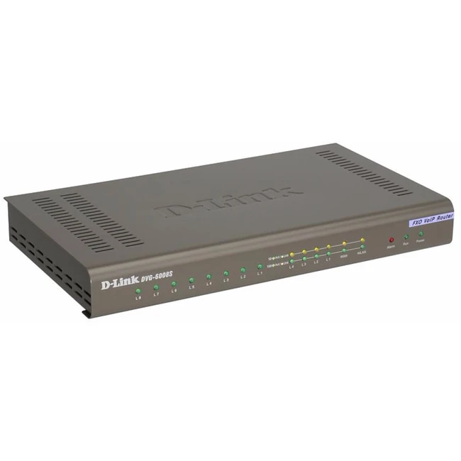 SIP шлюз D-link 8-портовый шлюз VoIP (SIP) 8  FXO DVG-6008S