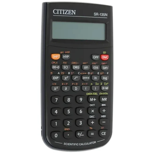 Калькулятор Citizen SR135N
