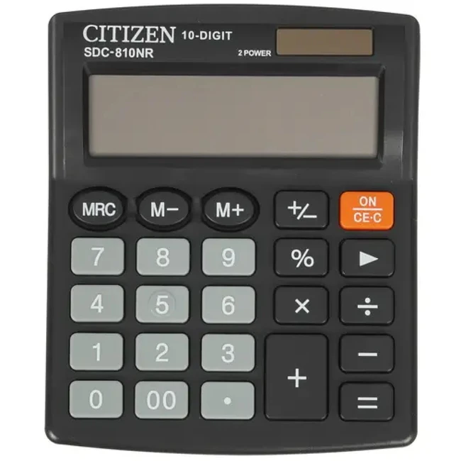 Калькулятор Citizen SDC-810NR