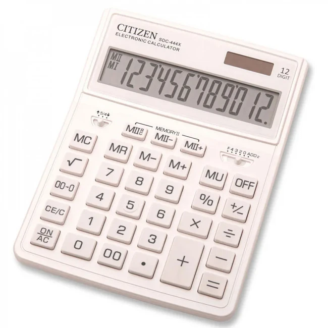 Калькулятор Citizen SDC-444XRWHE