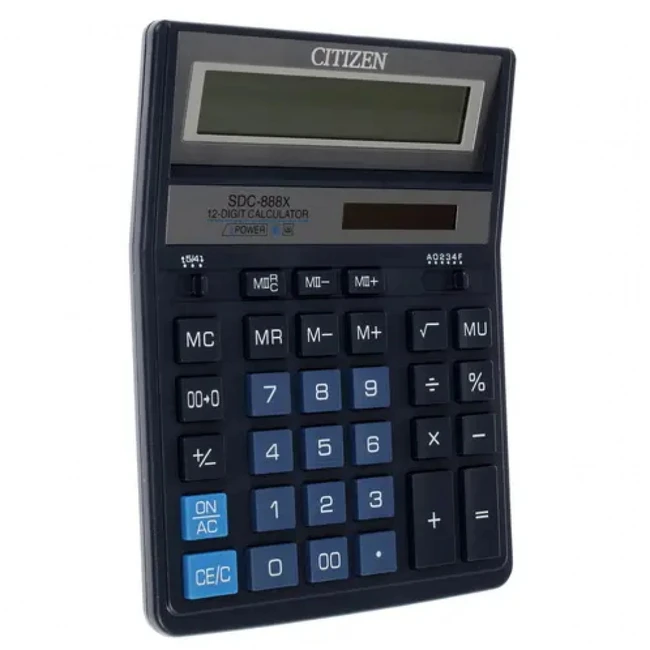 Калькулятор Citizen SDC-888XBL