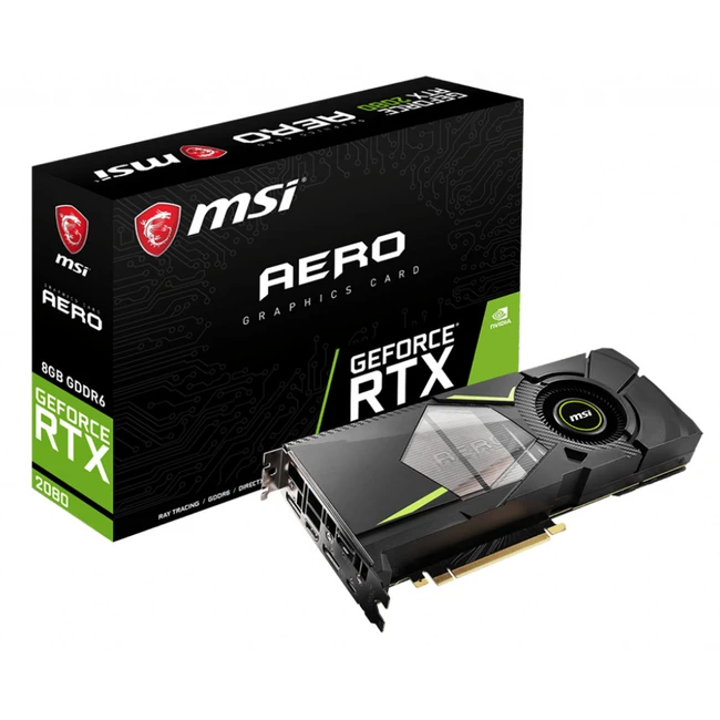 Видеокарта MSI RTX 2080 AERO RTX2080AERO8G