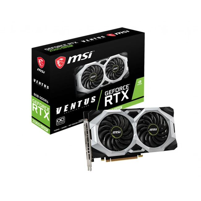 Видеокарта MSI GeForce RTX 2060 SUPER VENTUS OC RTX2060SUPERVENTUSOC (8 ГБ)