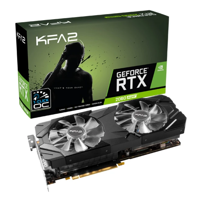 Видеокарта KFA2 GeForce RTX 2060 Super EX (1-Click OC) 26ISL6MPX2EK (8 ГБ)