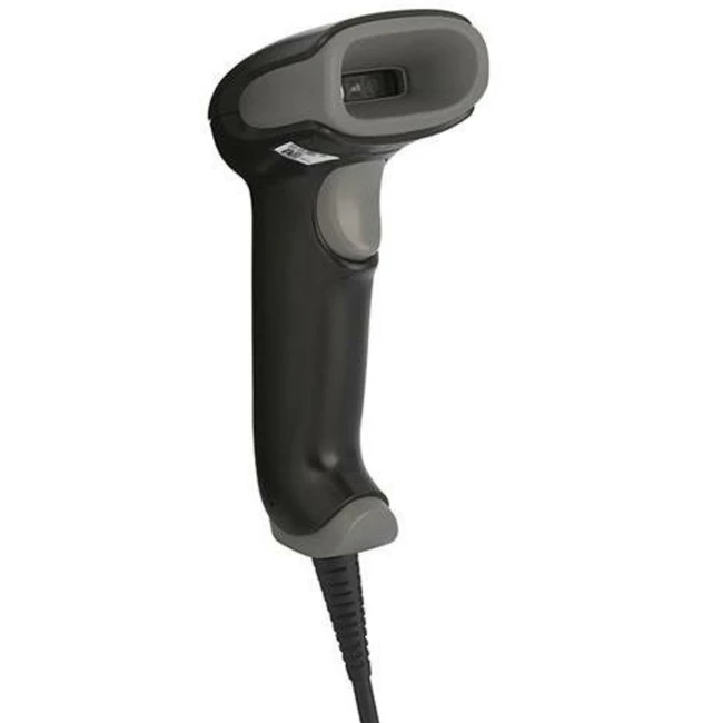 Сканер штрихкода Honeywell 1470G2D 1470G2D-2USB-1-R (Ручной проводной, 1D/2D, USB, Черно-серый, С подставкой)