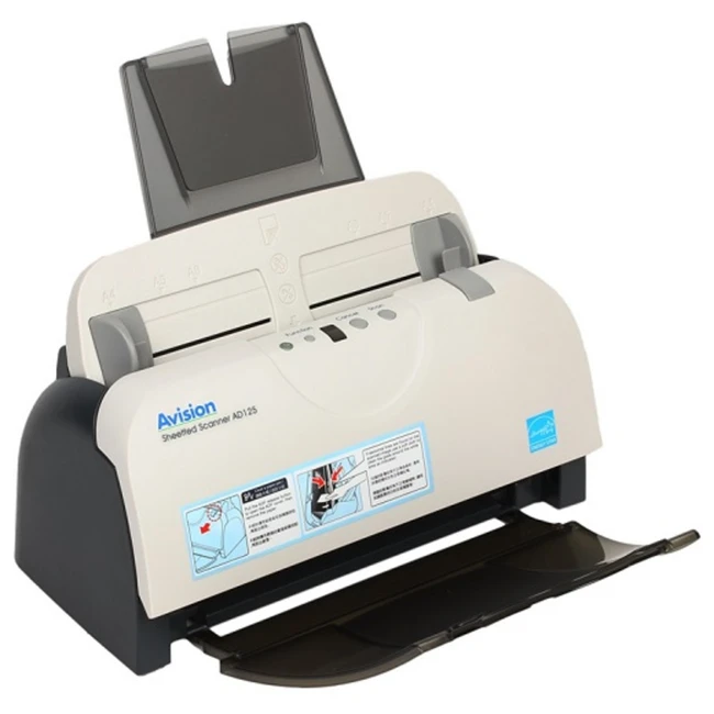 Планшетный сканер Avision AD125 000-0746B-07G (A4, Цветной, CCD)