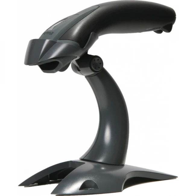 Сканер штрихкода Honeywell 1200G-2USB-1 Ручной проводной, 1D, USB, Черный, С подставкой