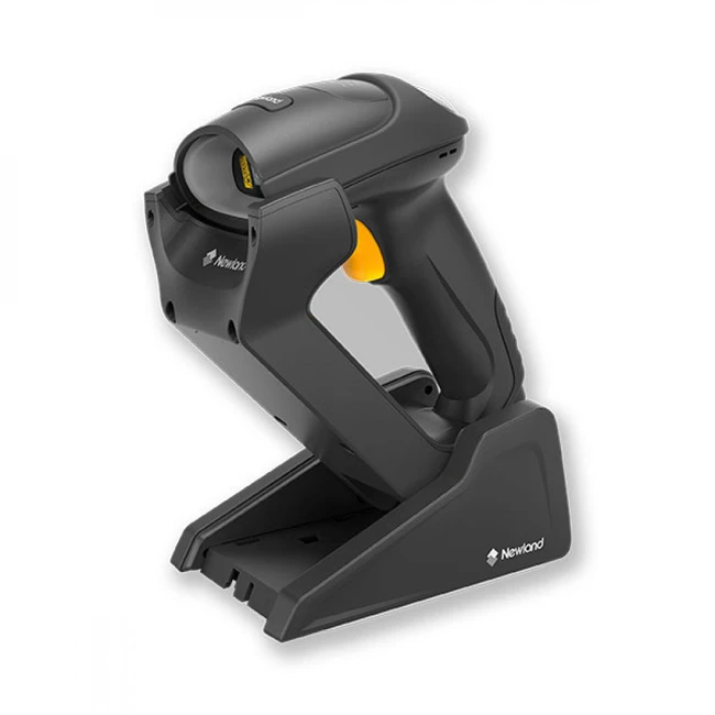 Сканер штрихкода Newland HR52 BT Bonito NLS-HR5280-BT-C(U) Ручной беспроводной, 1D/2D, USB, Bluetooth, Черный, С подставкой