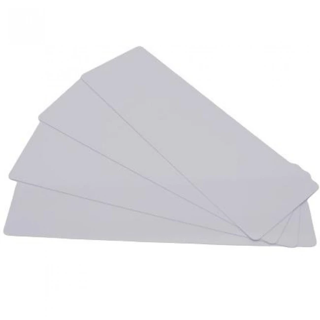 Расходный материал Evolis Длинные белые ПВХ карты 150 мм 20 мил x500 C4152