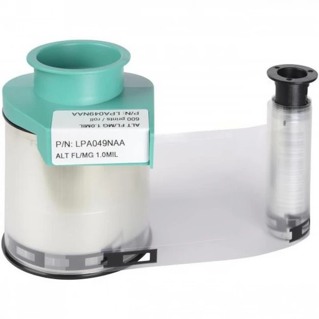 Расходный материал Evolis Прозрачная защитная пленка для смарт карт и карт с магнитной полосой ALTERNATE CLEAR PATCH 1.0 MIL LPA049NAA