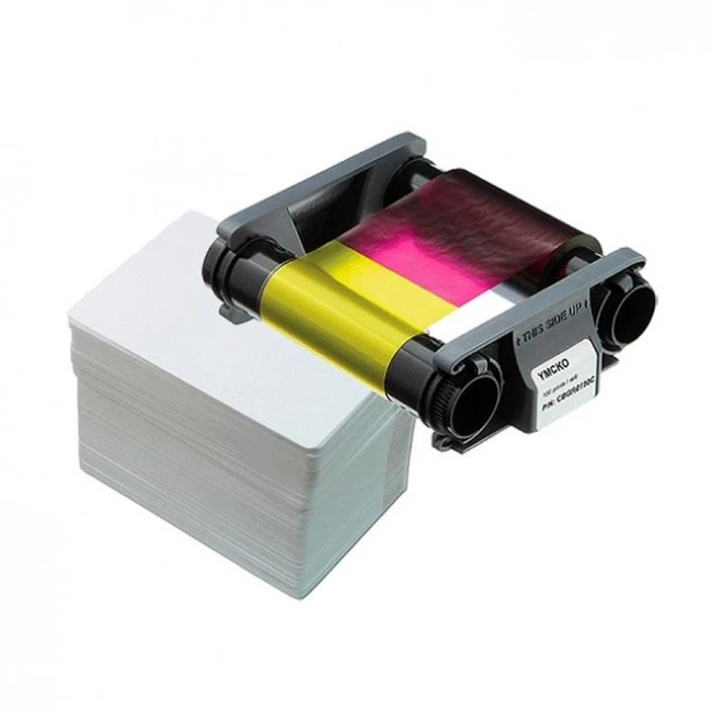 Расходный материал Evolis Комплект для печати 100 карт CBGP0001C