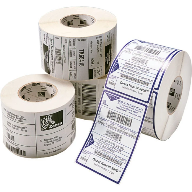 Расходный материал Zebra Label, Paper, 76x152mm; Direct Thermal, Z-Perform 1000D, Uncoated, Permanent Adhesive, 76mm Core, Perforation 3006255